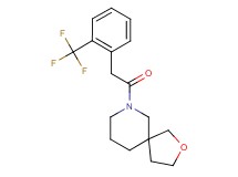 7-{[2-(trifluoromethyl)phenyl]acetyl}-2-oxa-7-azaspiro[4.5]decane