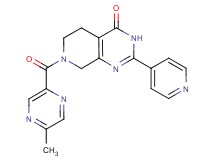 7-[(5-methylpyrazin-2-yl)carbonyl]-2-pyridin-4-yl-5,6,7,8-tetrahydropyrido[3,4-d]pyrimidin-4(3H)-one