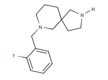 7-(2-fluorobenzyl)-2,7-diazaspiro[4.5]decane