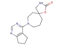 8-(6,7-dihydro-5H-cyclopenta[d]pyrimidin-4-yl)-1-oxa-3,8-diazaspiro[4.6]undecan-2-one