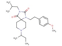 8-sec-butyl-3-isobutyl-1-[2-(4-methoxyphenyl)ethyl]-1,3,8-triazaspiro[4.5]decane-2,4-dione