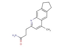 3-(4-methyl-7,8-dihydro-6H-cyclopenta[g]quinolin-2-yl)propanamide