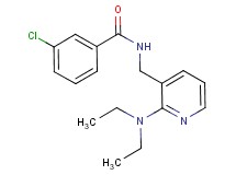 3-chloro-N-{[2-(diethylamino)-3-pyridinyl]methyl}benzamide