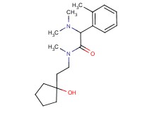 2-(dimethylamino)-N-[2-(1-hydroxycyclopentyl)ethyl]-N-methyl-2-(2-methylphenyl)acetamide