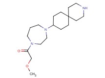 9-[4-(methoxyacetyl)-1,4-diazepan-1-yl]-3-azaspiro[5.5]undecane dihydrochloride