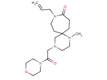 9-allyl-1-methyl-4-(2-morpholin-4-yl-2-oxoethyl)-1,4,9-triazaspiro[5.6]dodecan-10-one