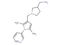 [(1-{[2,5-dimethyl-1-(3-pyridinyl)-1H-pyrrol-3-yl]methyl}-3-pyrrolidinyl)methyl]amine dihydrochloride