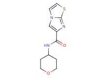 N-(tetrahydro-2H-pyran-4-yl)imidazo[2,1-b][1,3]thiazole-6-carboxamide