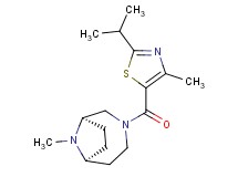 (1R*,6S*)-3-[(2-isopropyl-4-methyl-1,3-thiazol-5-yl)carbonyl]-9-methyl-3,9-diazabicyclo[4.2.1]nonane