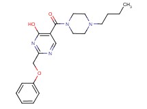 5-[(4-butylpiperazin-1-yl)carbonyl]-2-(phenoxymethyl)pyrimidin-4-ol