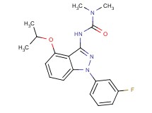 N'-[1-(3-fluorophenyl)-4-isopropoxy-1H-indazol-3-yl]-N,N-dimethylurea