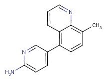 5-(8-methylquinolin-5-yl)pyridin-2-amine