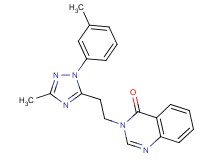 3-{2-[3-methyl-1-(3-methylphenyl)-1H-1,2,4-triazol-5-yl]ethyl}quinazolin-4(3H)-one
