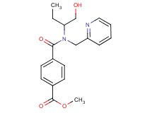 methyl 4-{[[1-(hydroxymethyl)propyl](pyridin-2-ylmethyl)amino]carbonyl}benzoate