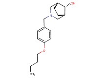 (8-syn)-3-(4-butoxybenzyl)-3-azabicyclo[3.2.1]octan-8-ol
