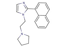 2-(1-naphthyl)-1-(2-pyrrolidin-1-ylethyl)-1H-imidazole
