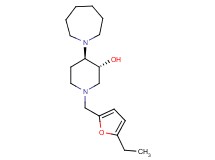 (3R*,4R*)-4-(1-azepanyl)-1-[(5-ethyl-2-furyl)methyl]-3-piperidinol