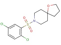 8-[(2,5-dichlorophenyl)sulfonyl]-1-oxa-8-azaspiro[4.5]decane
