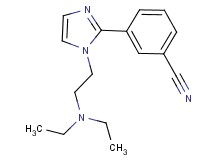 3-{1-[2-(diethylamino)ethyl]-1H-imidazol-2-yl}benzonitrile