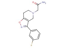 2-[3-(3-fluorophenyl)-6,7-dihydroisoxazolo[4,5-c]pyridin-5(4H)-yl]acetamide