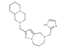 5-(1H-imidazol-2-ylmethyl)-2-(octahydro-2H-pyrido[1,2-a]pyrazin-2-ylmethyl)-5,6,7,8-tetrahydro-4H-pyrazolo[1,5-a][1,4]diazepine