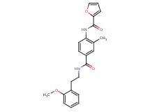 N-[4-({[2-(2-methoxyphenyl)ethyl]amino}carbonyl)-2-methylphenyl]-2-furamide