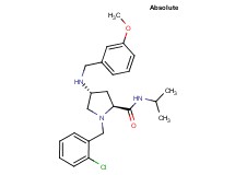 (4R)-1-(2-chlorobenzyl)-N-isopropyl-4-[(3-methoxybenzyl)amino]-L-prolinamide