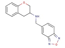 (2,1,3-benzoxadiazol-5-ylmethyl)3,4-dihydro-2H-chromen-3-ylamine