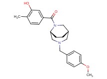 5-{[(1S*,5R*)-3-(4-methoxybenzyl)-3,6-diazabicyclo[3.2.2]non-6-yl]carbonyl}-2-methylphenol
