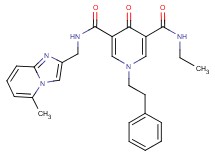N-ethyl-N'-[(5-methylimidazo[1,2-a]pyridin-2-yl)methyl]-4-oxo-1-(2-phenylethyl)-1,4-dihydro-3,5-pyridinedicarboxamide