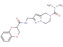2-{[(2,3-dihydro-1,4-benzodioxin-2-ylcarbonyl)amino]methyl}-N,N-dimethyl-6,7-dihydropyrazolo[1,5-a]pyrazine-5(4H)-carboxamide
