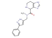 N-methyl-N-[(3-phenyl-1H-pyrazol-5-yl)methyl]-4,5,6,7-tetrahydro-1H-imidazo[4,5-c]pyridine-4-carboxamide dihydrochloride