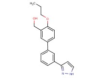 [4-propoxy-3'-(1H-pyrazol-3-yl)-3-biphenylyl]methanol