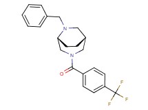 (1R*,5R*)-6-benzyl-3-[4-(trifluoromethyl)benzoyl]-3,6-diazabicyclo[3.2.2]nonane