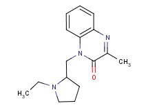1-[(1-ethylpyrrolidin-2-yl)methyl]-3-methylquinoxalin-2(1H)-one