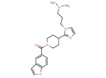 (3-{2-[1-(1-benzofuran-5-ylcarbonyl)piperidin-4-yl]-1H-imidazol-1-yl}propyl)dimethylamine