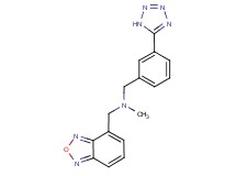 (2,1,3-benzoxadiazol-4-ylmethyl)methyl[3-(1H-tetrazol-5-yl)benzyl]amine