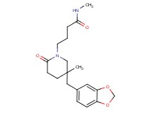 4-[5-(1,3-benzodioxol-5-ylmethyl)-5-methyl-2-oxopiperidin-1-yl]-N-methylbutanamide