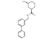 rel-(1R,3S)-3-amino-N-(3-biphenylylmethyl)cyclohexanecarboxamide hydrochloride