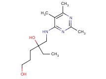 4-{[(2,5,6-trimethylpyrimidin-4-yl)amino]methyl}hexane-1,4-diol