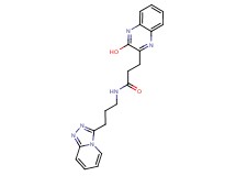 3-(3-hydroxy-2-quinoxalinyl)-N-(3-[1,2,4]triazolo[4,3-a]pyridin-3-ylpropyl)propanamide