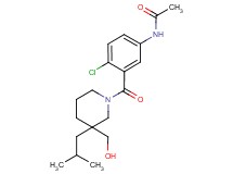 N-(4-chloro-3-{[3-(hydroxymethyl)-3-isobutylpiperidin-1-yl]carbonyl}phenyl)acetamide