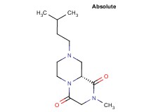 (9aR)-2-methyl-8-(3-methylbutyl)tetrahydro-2H-pyrazino[1,2-a]pyrazine-1,4(3H,6H)-dione