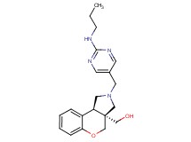 [(3aS*,9bS*)-2-{[2-(propylamino)pyrimidin-5-yl]methyl}-1,2,3,9b-tetrahydrochromeno[3,4-c]pyrrol-3a(4H)-yl]methanol