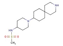 N-[1-(3-azaspiro[5.5]undec-9-yl)-4-piperidinyl]methanesulfonamide dihydrochloride