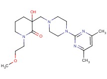 3-{[4-(4,6-dimethylpyrimidin-2-yl)piperazin-1-yl]methyl}-3-hydroxy-1-(2-methoxyethyl)piperidin-2-one