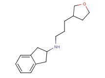 2,3-dihydro-1H-inden-2-yl[3-(tetrahydrofuran-3-yl)propyl]amine