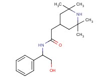 N-(2-hydroxy-1-phenylethyl)-2-(2,2,6,6-tetramethylpiperidin-4-yl)acetamide