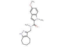 N-(1,4,5,6,7,8-hexahydrocyclohepta[c]pyrazol-3-ylmethyl)-5-methoxy-N,1-dimethyl-1H-indole-2-carboxamide
