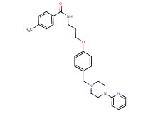 4-methyl-N-[3-(4-{[4-(2-pyridinyl)-1-piperazinyl]methyl}phenoxy)propyl]benzamide